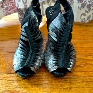 BCBG Peep Toe Sling Back Heel